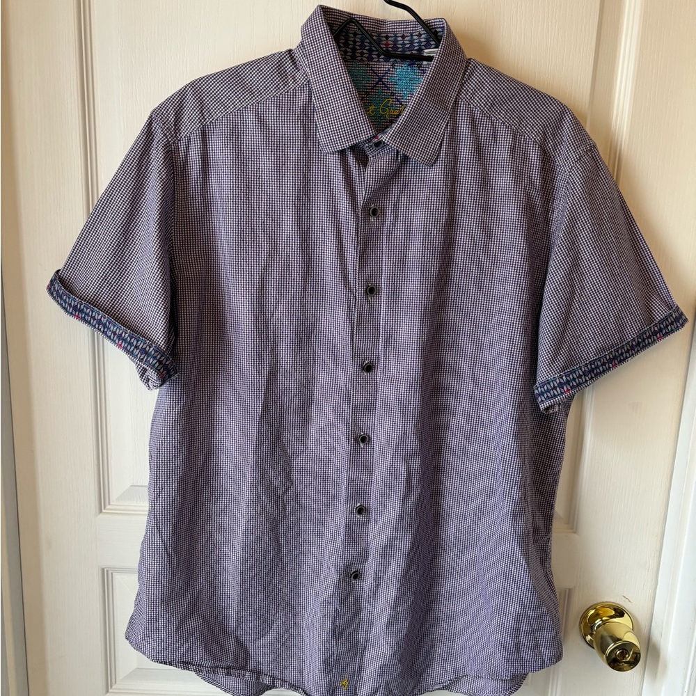 Robert Graham Shirt Knowledge Wisdom Truth Flip Mens XL